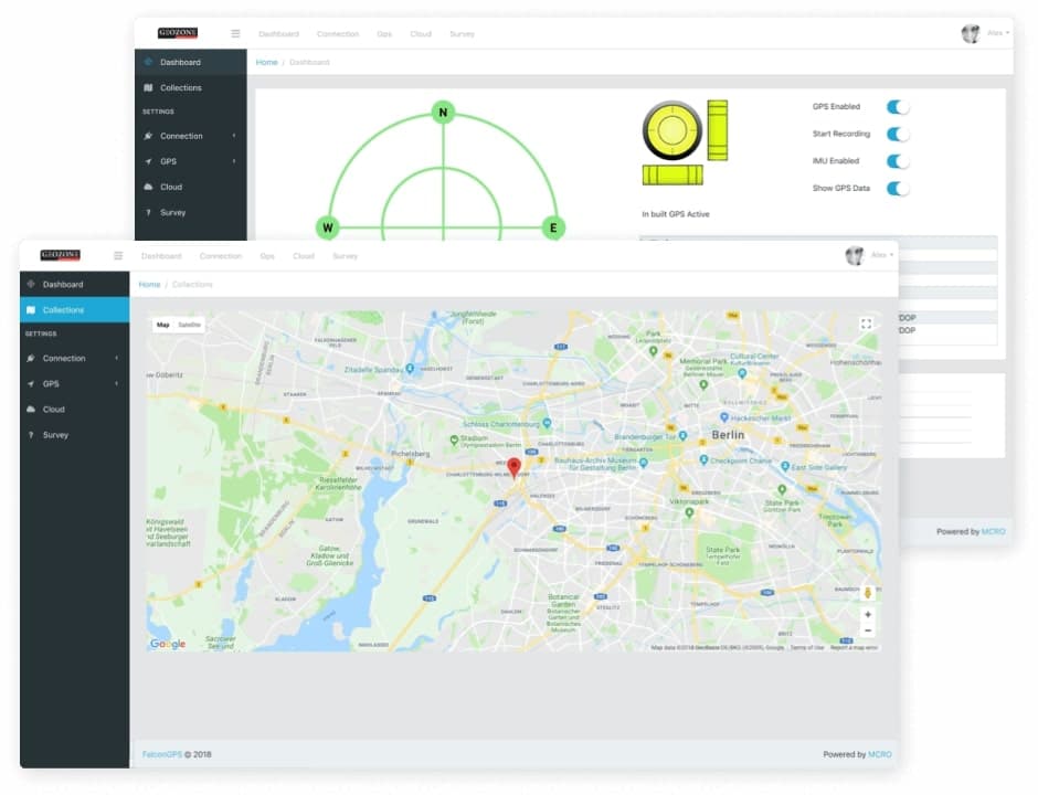 Geozone Falcon GPS project banner