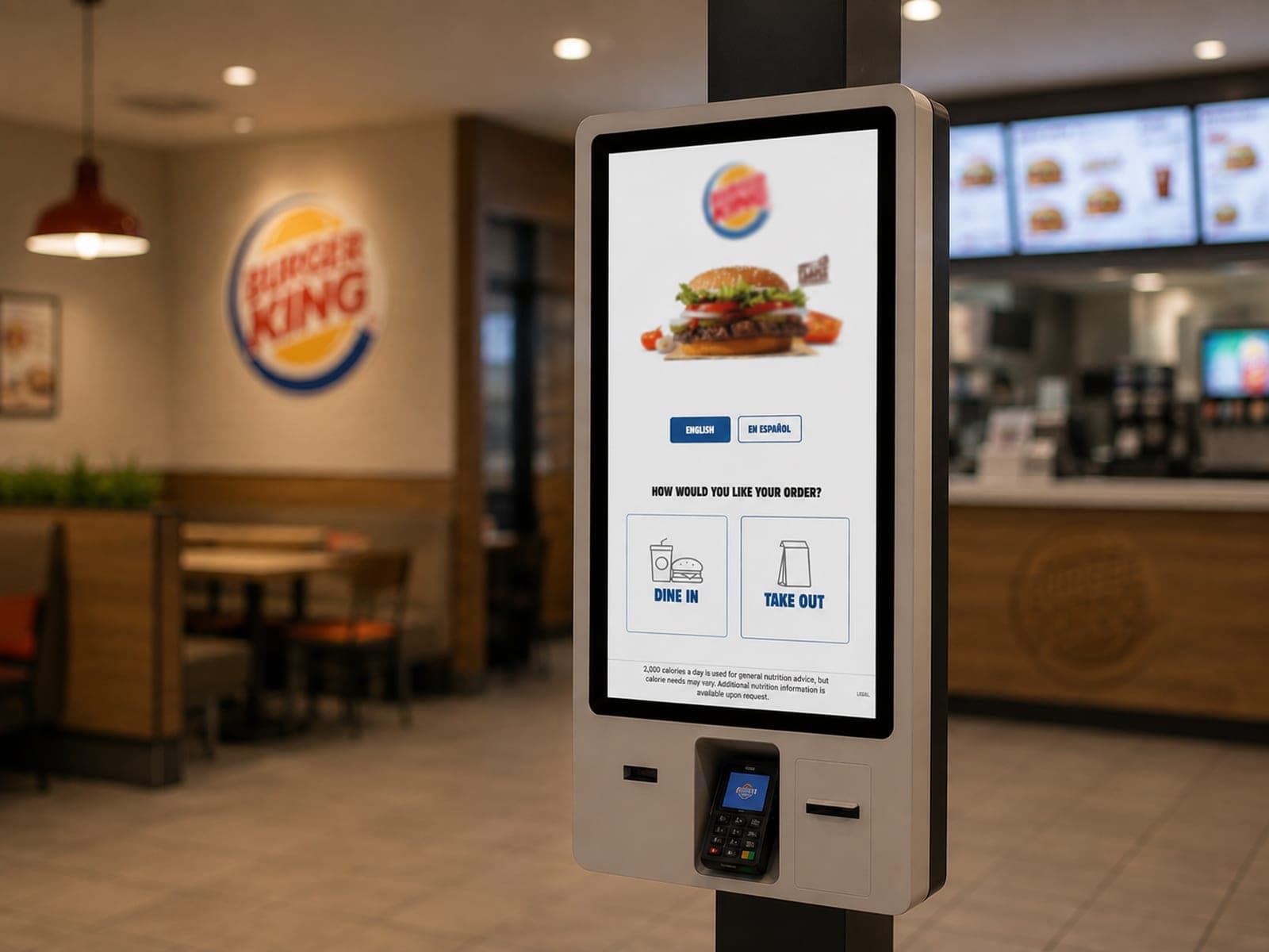 Tillster Kiosk Platform product interface