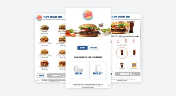 Tillster Kiosk Platform product screenshot