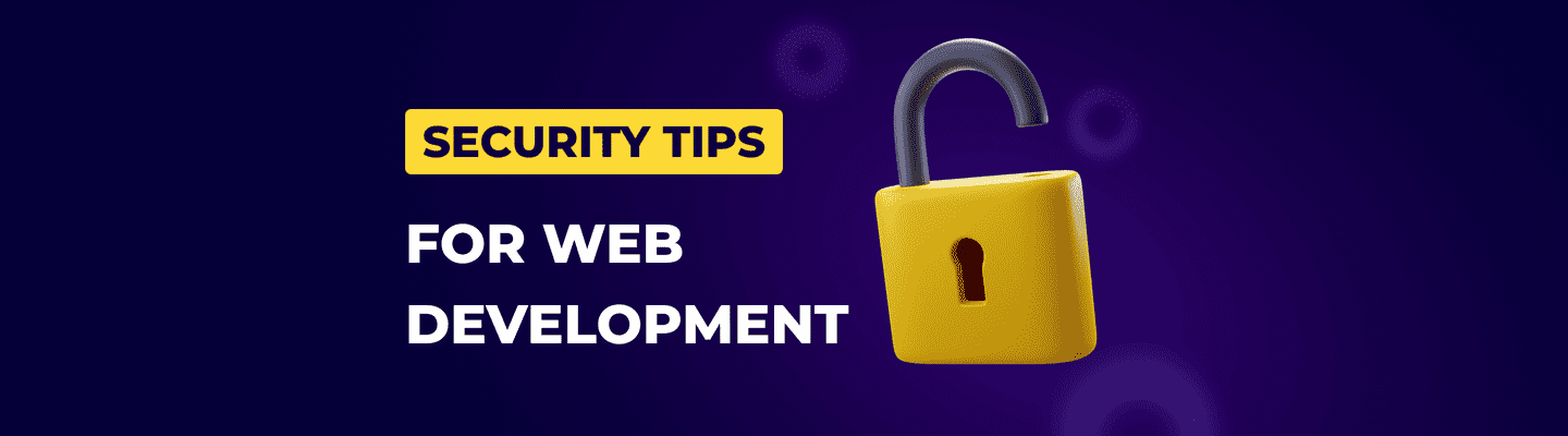 7 Security tips for web development