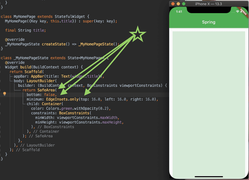 scrollable view flutter