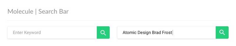 atomic design molecules
