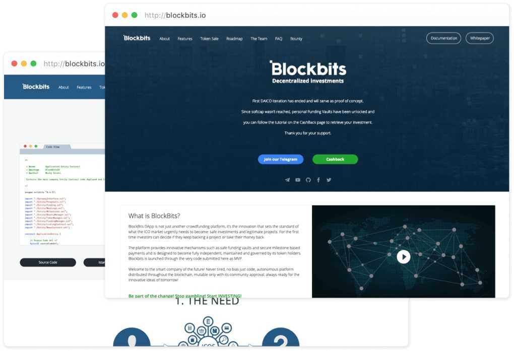 Blockbits | Decentralized Crowdfunding Platform