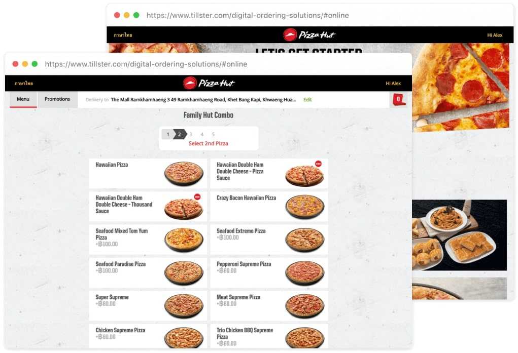 Tillster Delivery Platform | Online Food-Ordering
